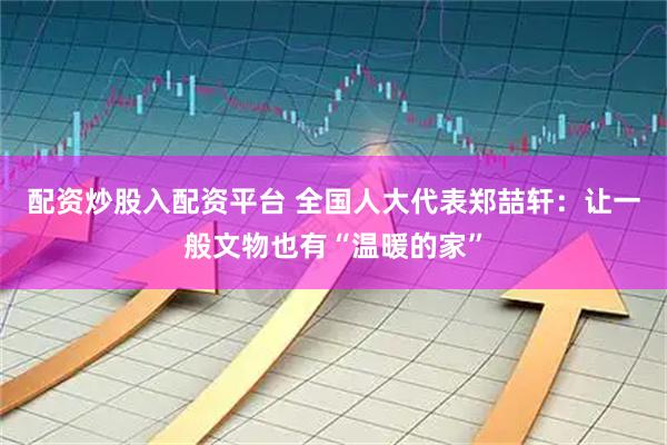 配资炒股入配资平台 全国人大代表郑喆轩：让一般文物也有“温暖的家”